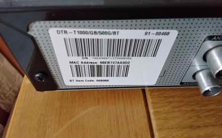 Photo of free BT Freeview box (CT15) #2