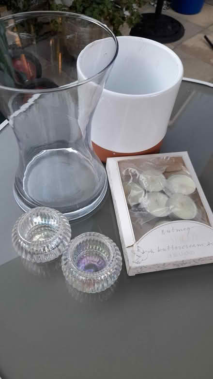 Photo of free Glass and candles (Marshalswick St.Albans) #1