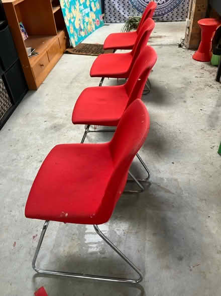 Photo of free Retro fabric chairs (9/10 William Street Adamstown) #2