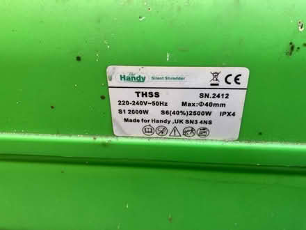 Photo of free Garden Shredder (Letchworth wilbury) #4