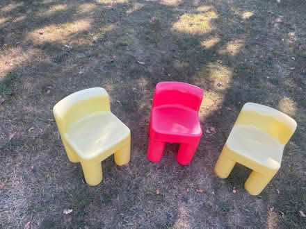Photo of free Little Tikes Chairs (3) (Send GU23) #1