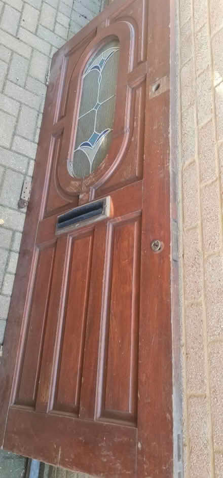 Photo of free Mahogany front door (Chelmsford CM1) #1
