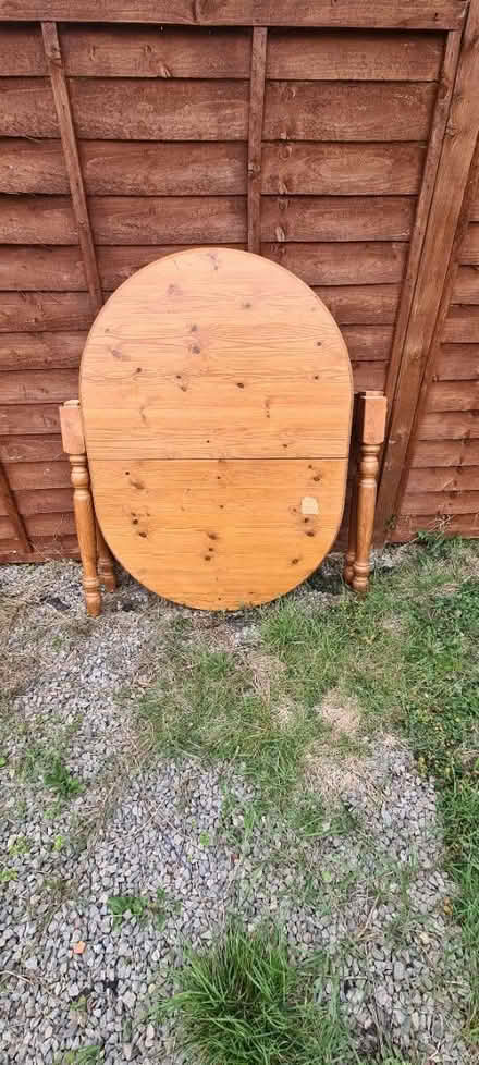 Photo of free Pine Table and Chairs (SP8 4RU) #1