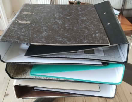 Photo of free 6 lever arch folders (Ruskin Park SE5) #1