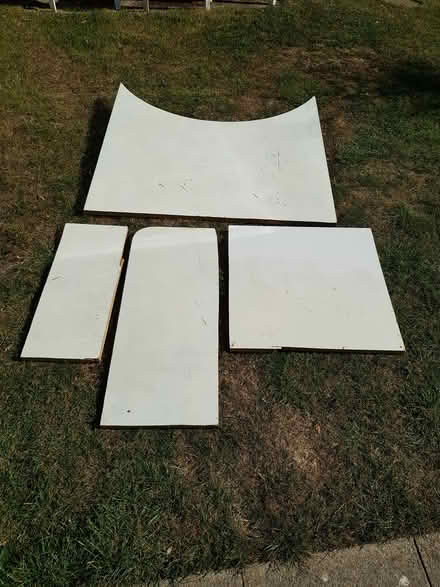 Photo of free 4 Large Thick Wood Panels (North Abingdon, OX14) #1