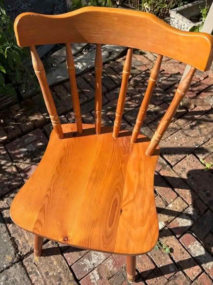 Photo of free Wooden chair (South Croydon) #2