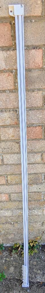 Photo of free 158cm white curtain track (Stroud GL5) #2