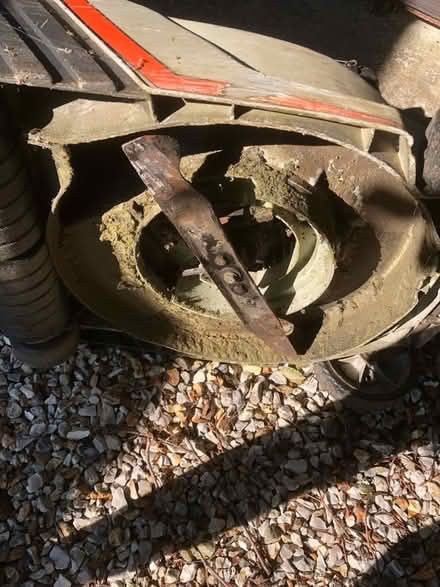 Photo of free Rather scruffy Victa silver streak petrol lawnmower (East Carleton NR14) #3