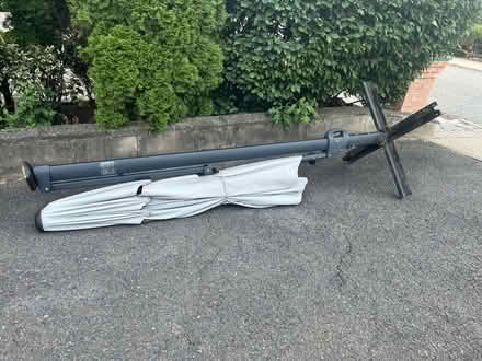 Photo of free Broken Cantilever umbrella (Fort Lee south) #1
