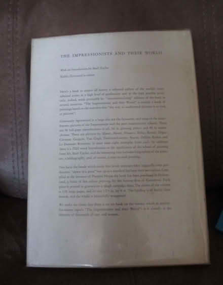 Photo of free Art Book The Impressionists and Their World (Walderslade ME5) #2