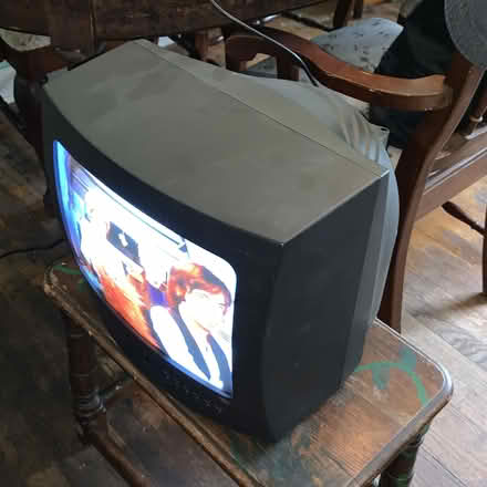 Photo of free 📺 13” GE CRT TV model no. 13GP341 (Ypsilanti, MI 48198) #3