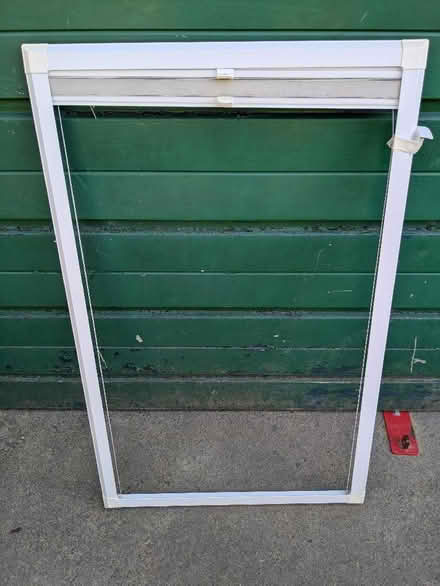 Photo of free Clip in pleated window blind white 62w x 100h (Stroud GL5) #2