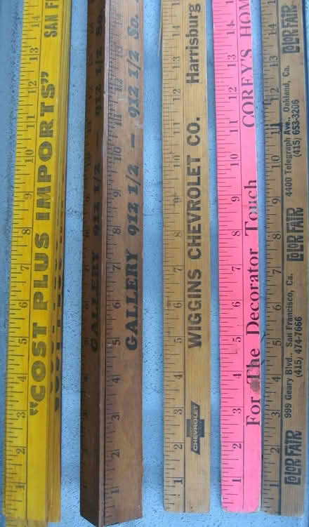 Photo of free yardsticks (castro valley) #2