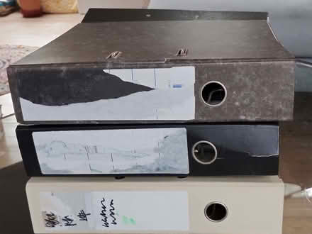 Photo of free 6 lever arch folders (Ruskin Park SE5) #2