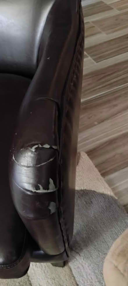Photo of free Two (2) high back leather chairs (Stone Mountain near Rockbridge) #2