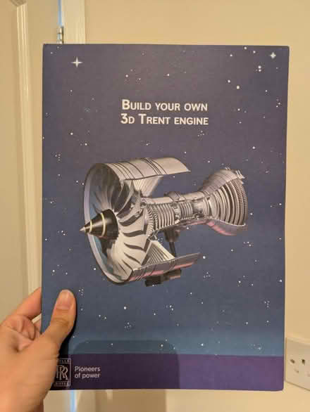 Photo of free Build your own engine paper craft (CV3) #1