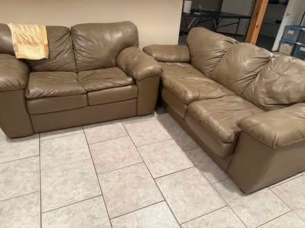 Photo of free Sofa Loveseat and sofabed set (Dix Hills) #2
