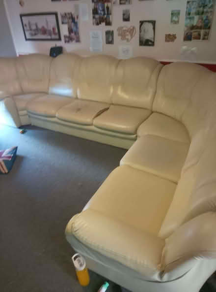 Photo of free corner sofa (Rainham ME8) #2