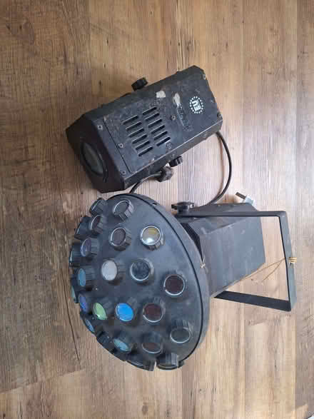 Photo of free Disco lights needing repair (Cam GL11) #1