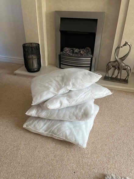 Photo of free 4 x microfibre cushion inserts (Abbeymead) #1