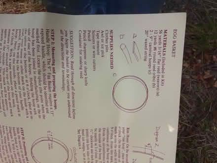 Photo of free 2 basket making kits (Jamaica Plain) #1