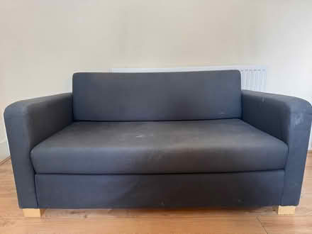 Photo of free Comfy Navy Couch (Barnsbury N1) #2