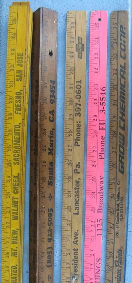 Photo of free yardsticks (castro valley) #3
