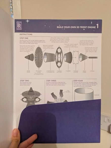 Photo of free Build your own engine paper craft (CV3) #2
