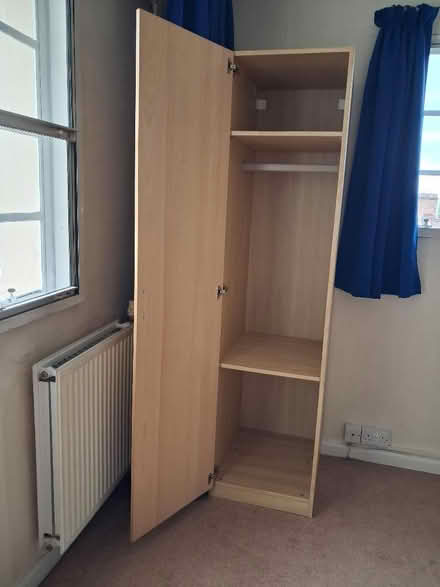 Photo of free Single ikea wardrobe. 50cm x 2m (Kensington W8) #1
