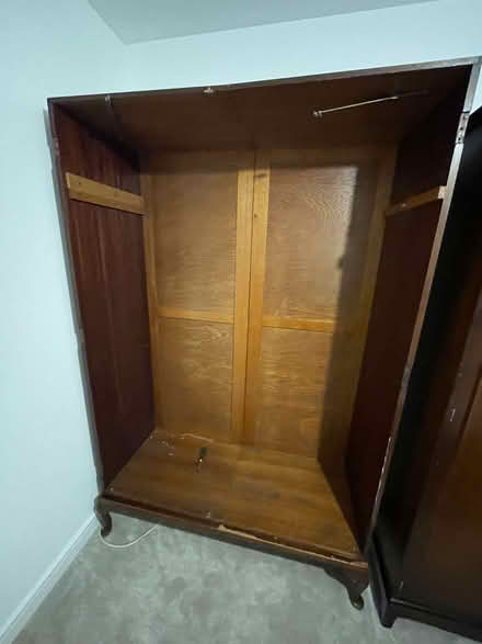 Photo of free Double Wardrobe (Barrow nr Whalley BB7) #3