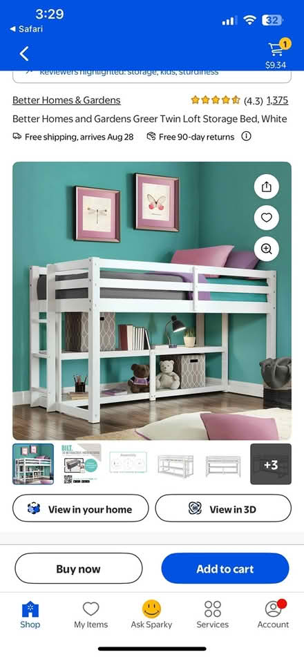 Photo of free Twin Loft Bed (Arbor heights) #1