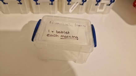 Photo of free Small tupperware storage unit (Bluntisham PE28) #2