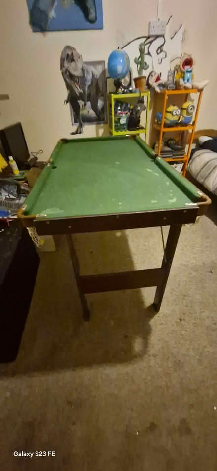 Photo of free Pool table (Talbot Green CF72) #1