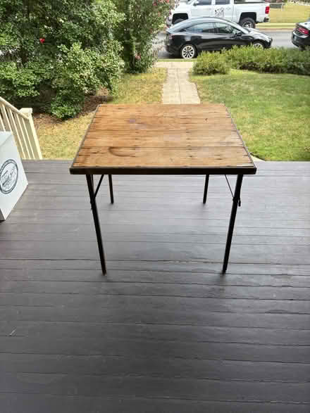 Photo of free Wooden Card Table (Penrose, Arlington) #1
