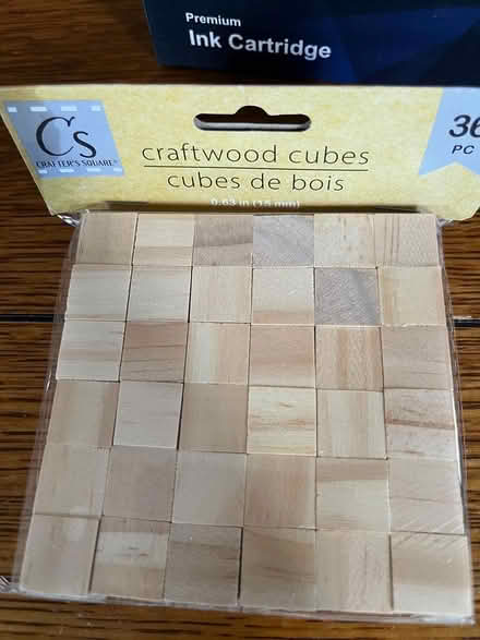 Photo of free Dollar Store Craft Cubes - wood (Springfield, Delco) #1