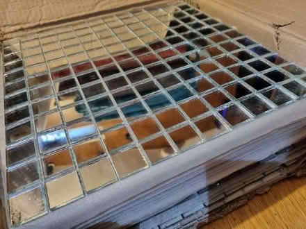 Photo of free 20 x Mirror Mosaic Tiles (33cm x 33cm) Area: 2.178 M.Squ. (Wooburn Green HP10) #4