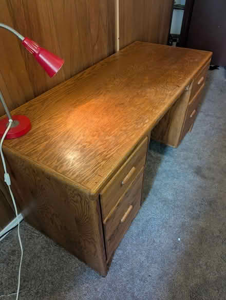 Photo of free Lovely wood desk (South seattle) #1
