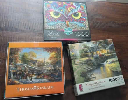 Photo of free Puzzles, 1000 piece (Somerville, Spring Hill) #1