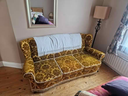 Photo of free 3 seater sofa and single bed (Kilkerrin) #2