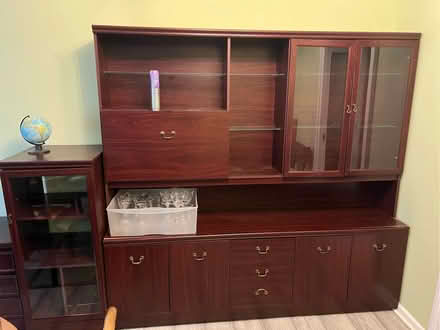 Photo of free Glass Cabinet units (Higham Hill E17) #4