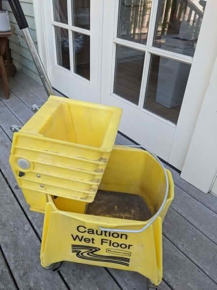 Photo of free Wheeled mop bucket with wringer (Greenlake) #1
