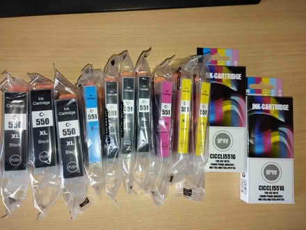 Photo of free Canon compatible ink 550/551 (Thatcham) #1