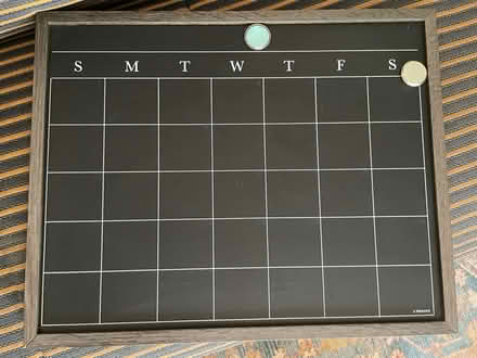 Photo of free Magnetic chalkboard calendar (Annapolis (near Quiet Waters)) #1