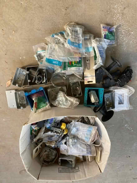 Photo of free Box electrical parts (Sacramento) #2