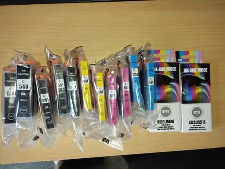 Photo of free Canon compatible cartridges 550/551 (Thatcham) #1