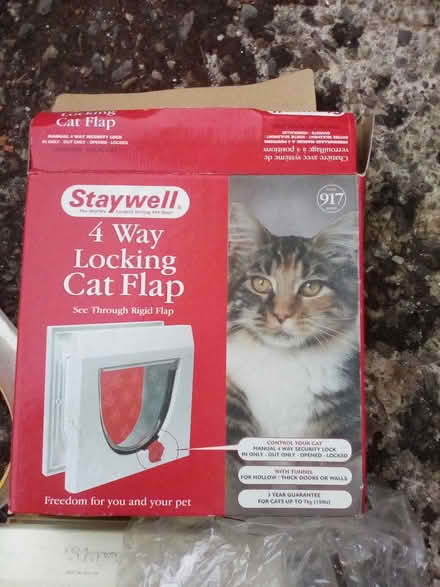Photo of free Old staywell cat flap parts (Shipley, BD18) #1