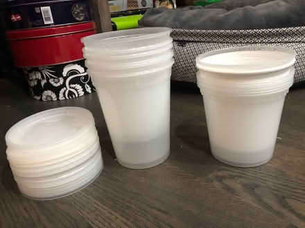 Photo of free Cylindrical takeout containers (North York) #1