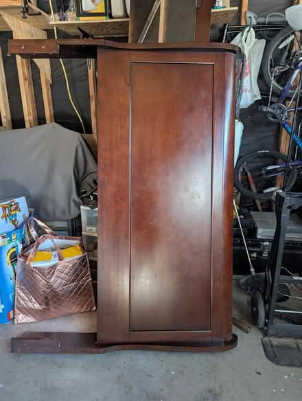 Photo of free Wood Queen Sized Bed Frame (Japantown, San Jose) #1