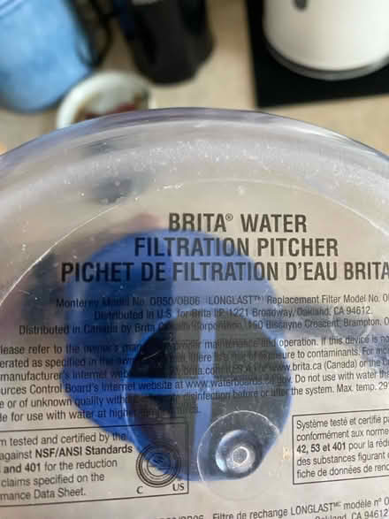 Photo of free Brita pitcher (Glenolden 19036) #2