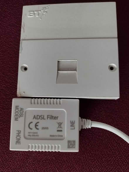 Photo of free BT Landline Socket with ASDL Filter (Brunswick BN3) #1